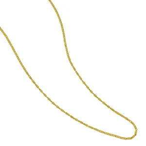 14k Yellow Gold 18" 1.2mm Raso link chain