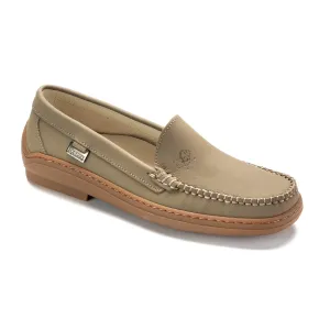 2693 - Taupe Sahara Girls Moccasin