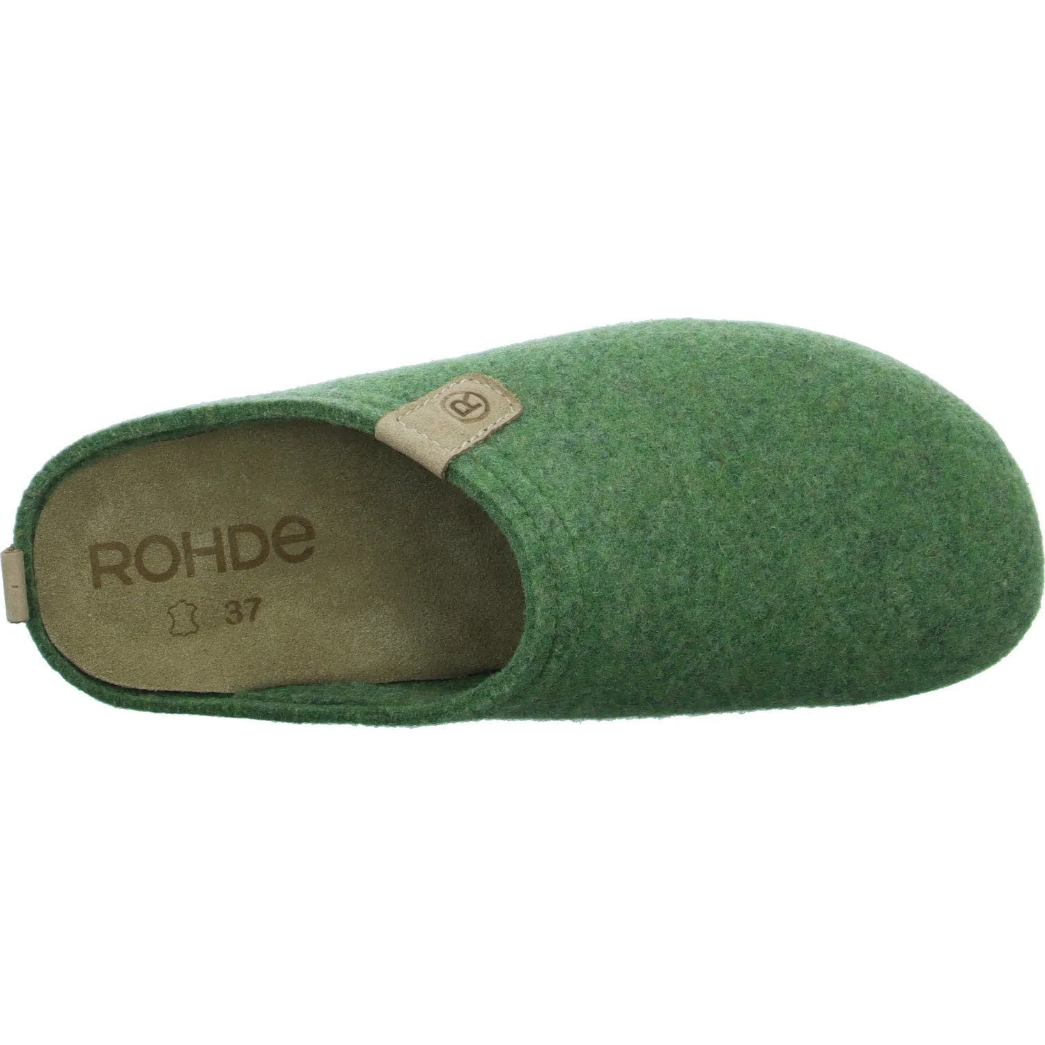 '6860-62' women's home slipper - green