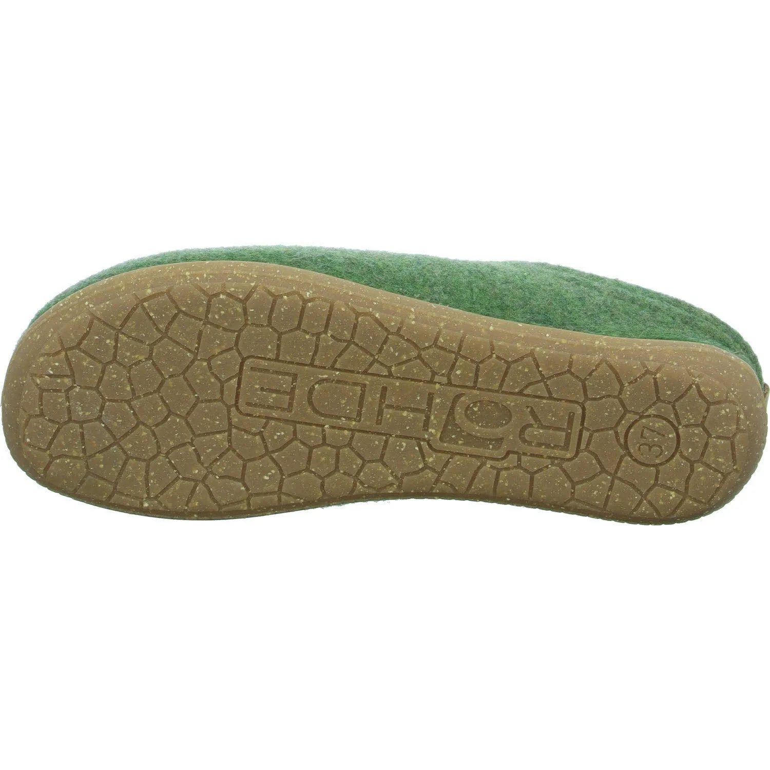 '6860-62' women's home slipper - green