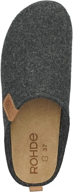 '6860-84' women's home slipper - stone grey
