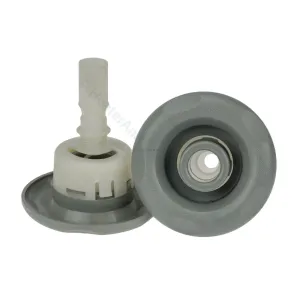 90mm Pentair Luxury Cyclone Spa Jet - Gray - Directional - Scallops