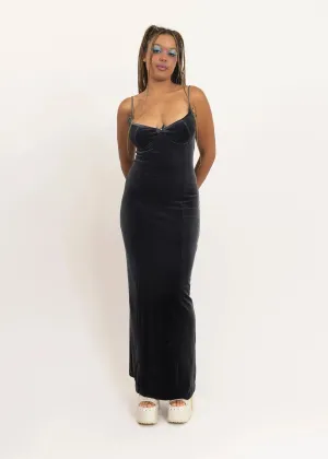 90s velvet gown