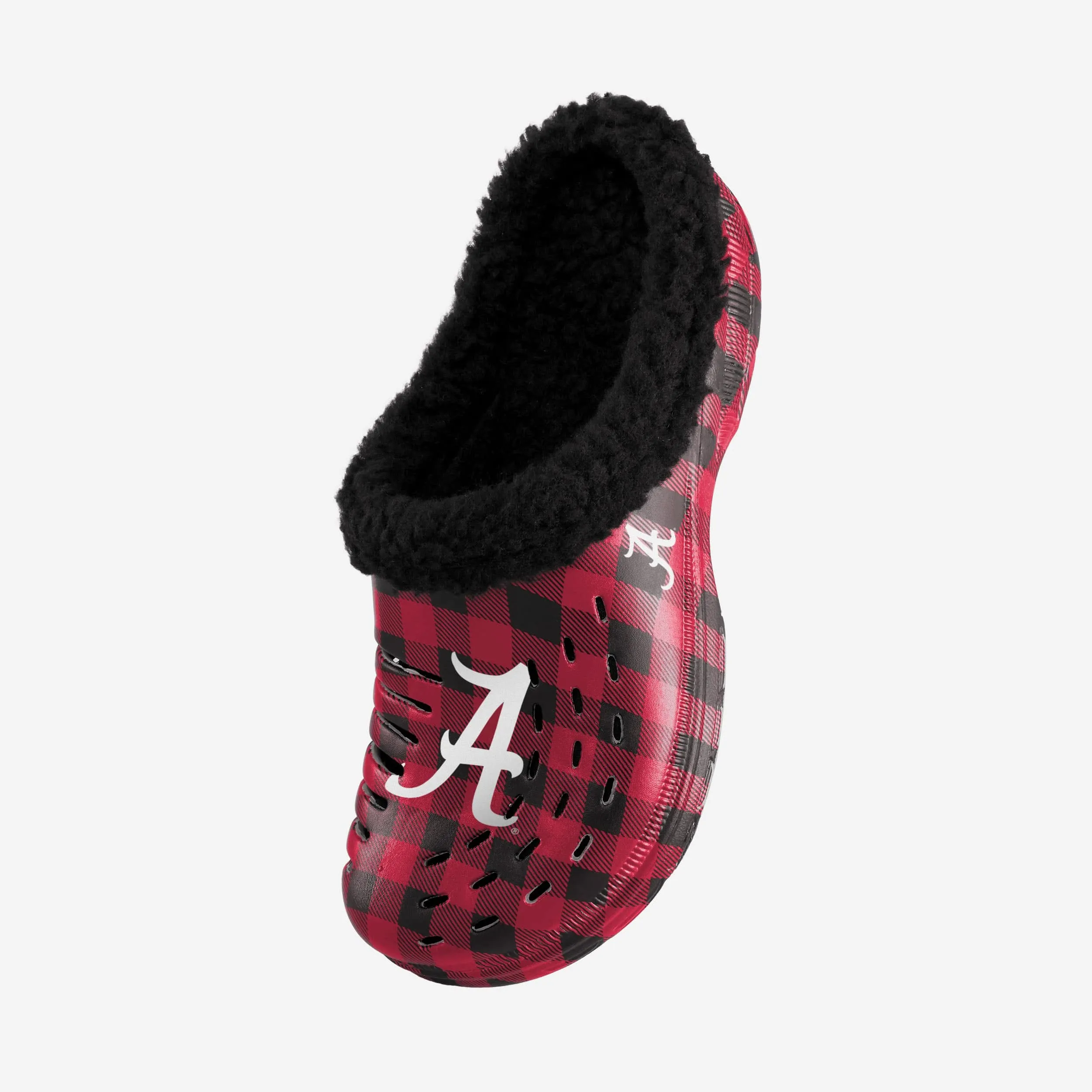 Alabama Crimson Tide Sherpa Lined Buffalo Check Clog