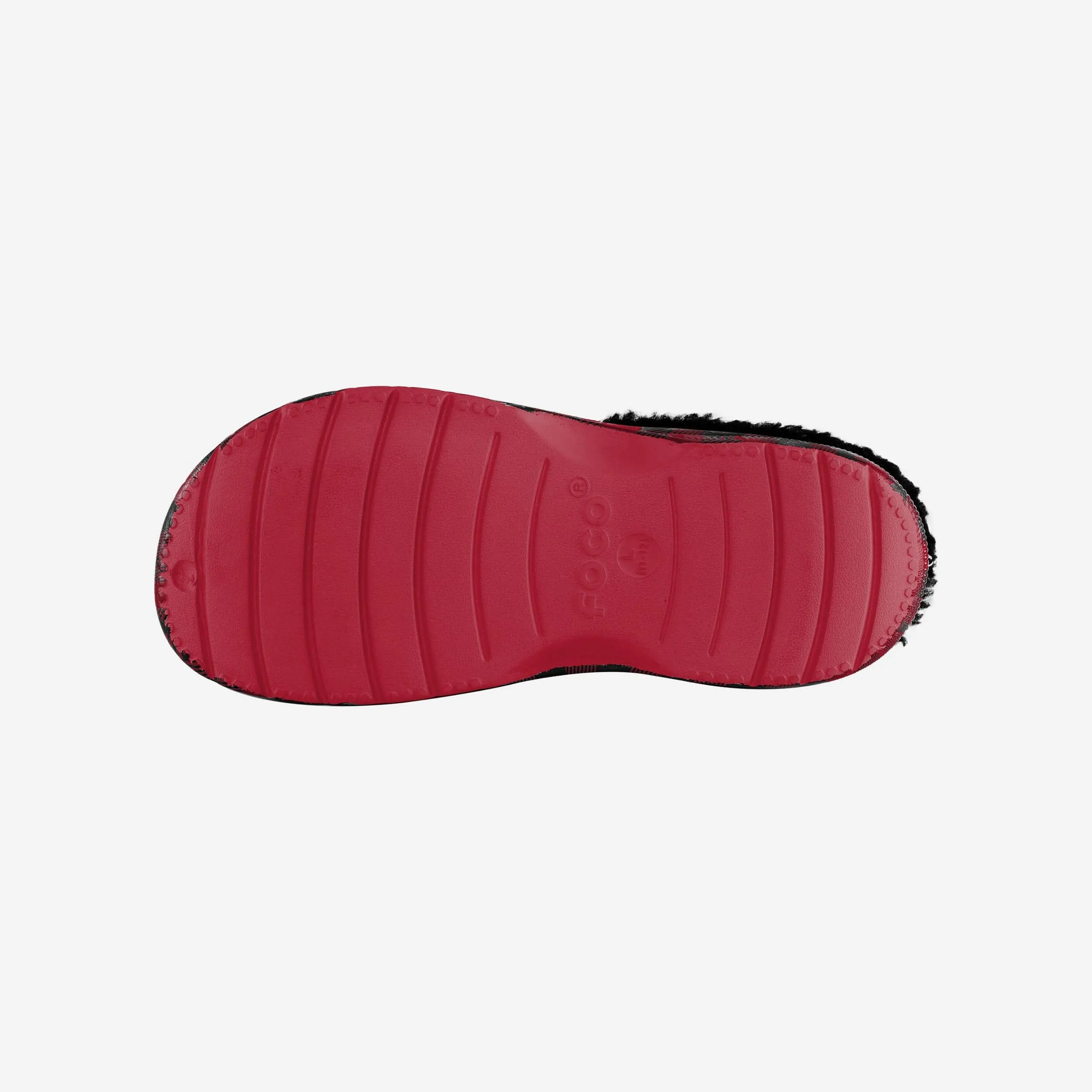 Alabama Crimson Tide Sherpa Lined Buffalo Check Clog