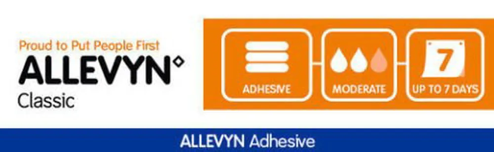 Allevyn Adhesive Classic Dressings 17.5cm x 17.5cm x10 Wounds, Ulcers, Surgical