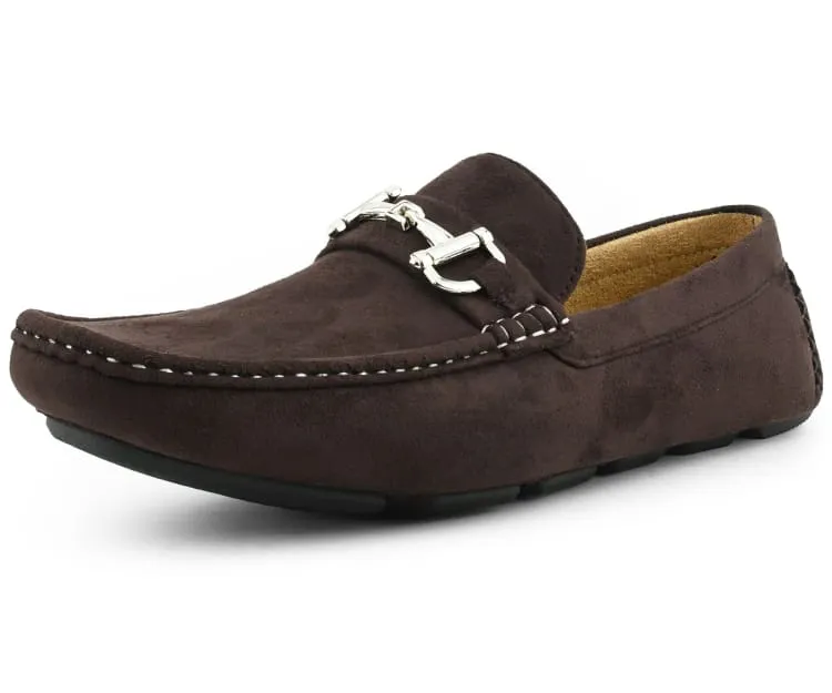 Amali Walken 2 Men’s Brown Suede Driving Shoes