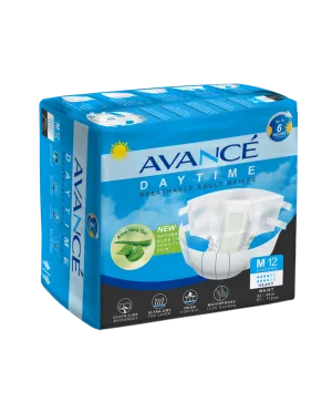 Avancé Aloe Daytime Breathable Adult Briefs Medium