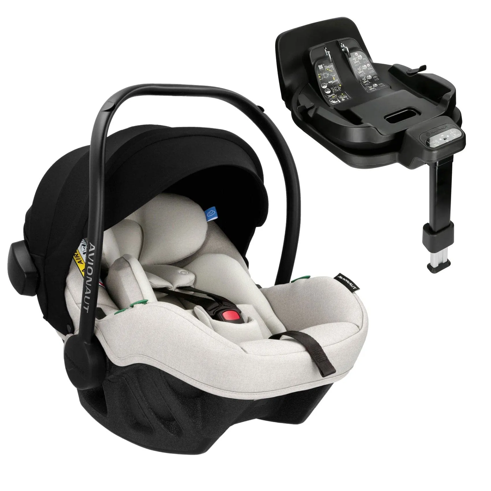 Avionaut Pixel Pro 2.0 C & IQ Orbit Base in Beige
