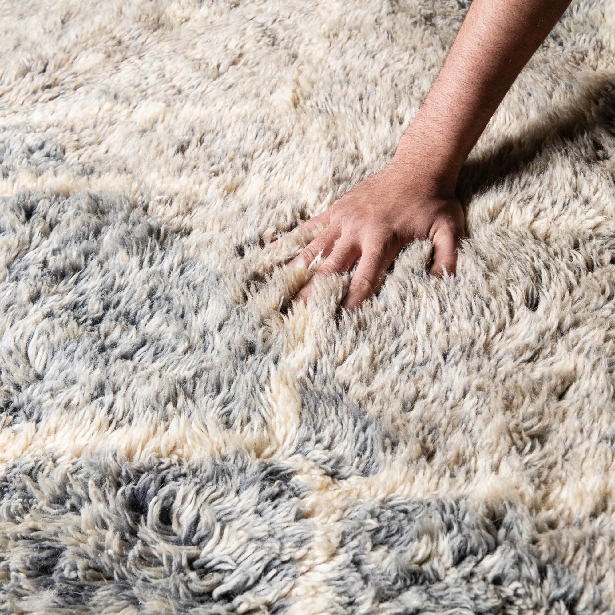 Ayman - Luxury Shag Moroccan Rug