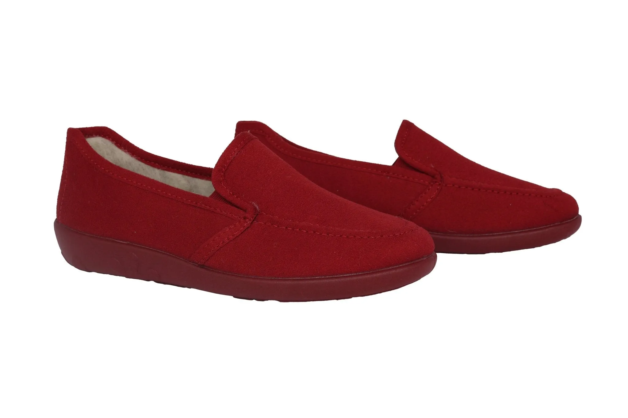 'Ballerup' women's home slipper - red