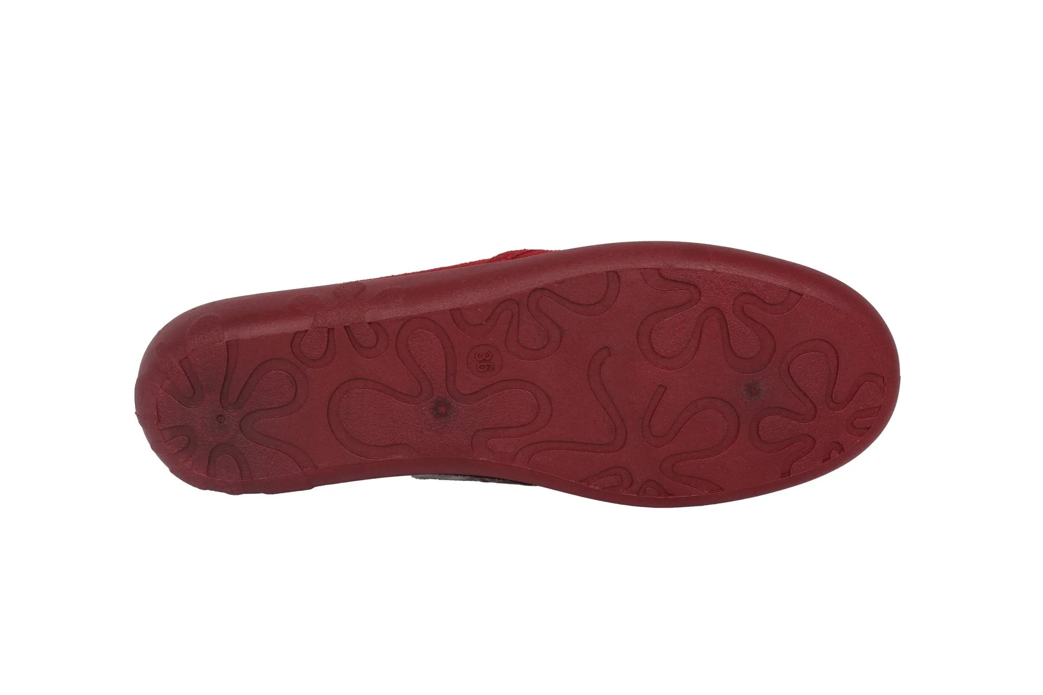 'Ballerup' women's home slipper - red