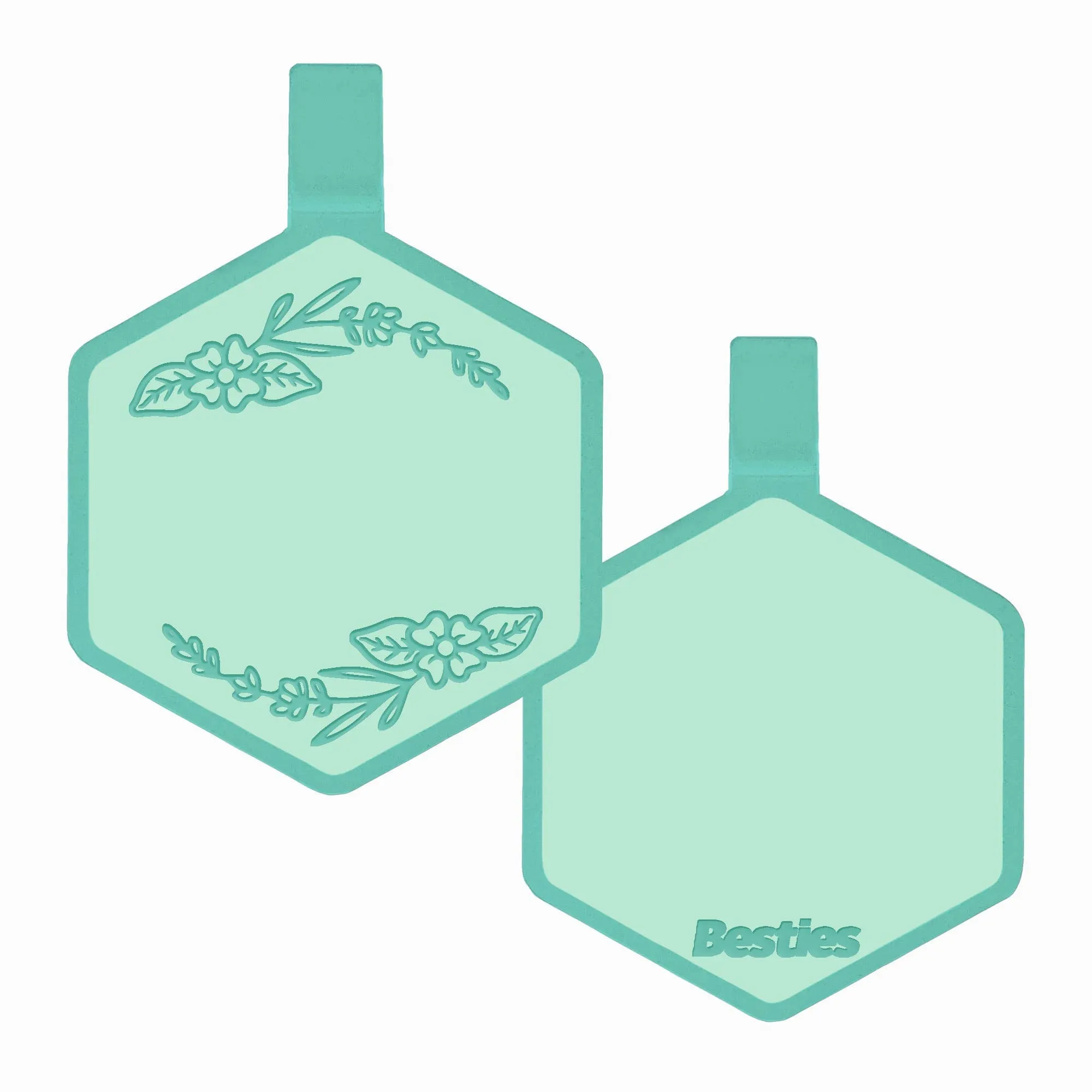 Besties Pets - Blossom Silicone Dog ID Tag