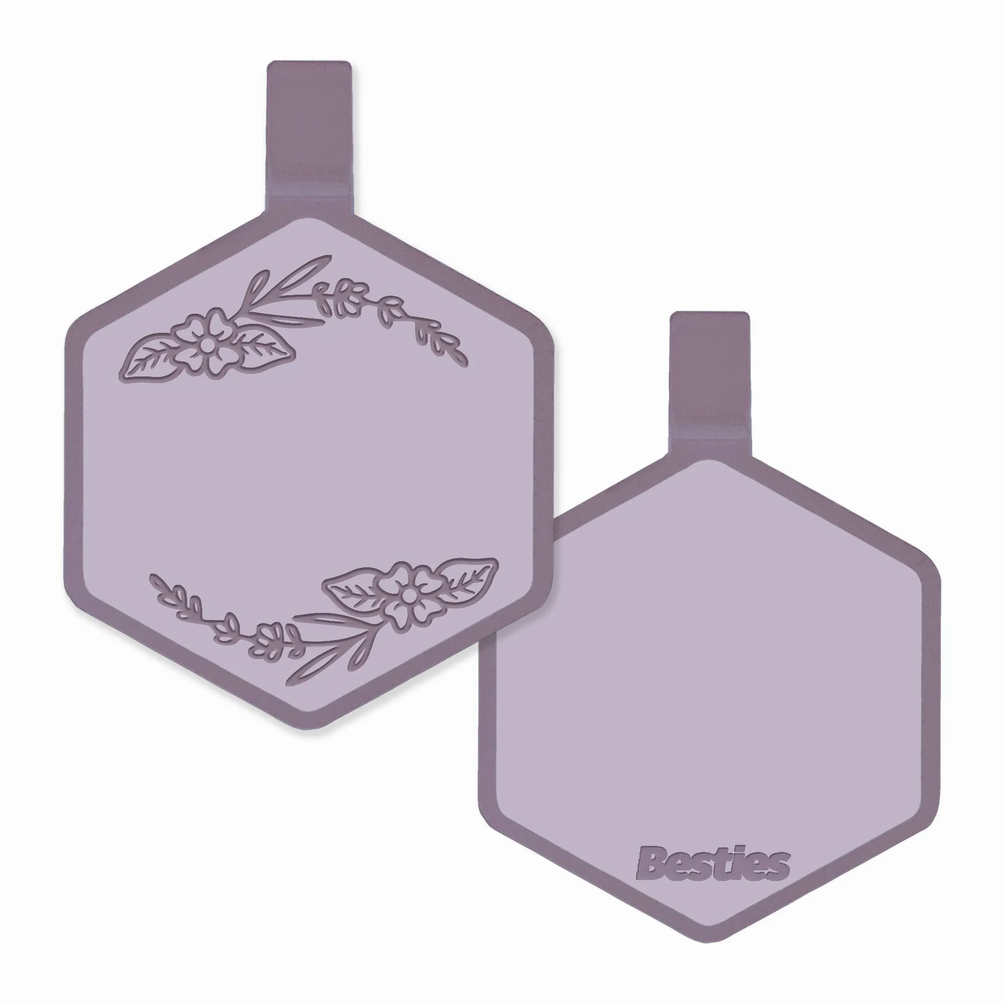 Besties Pets - Blossom Silicone Dog ID Tag