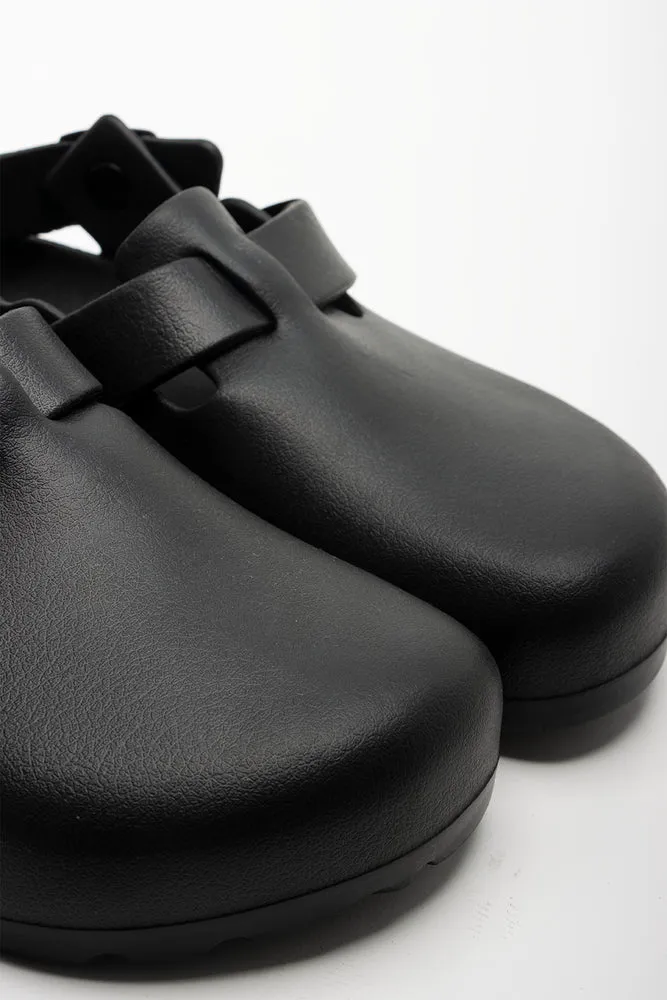 Biker Clogs Black