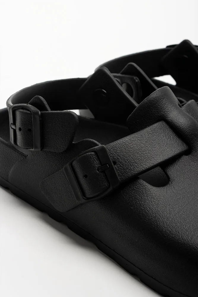 Biker Clogs Black