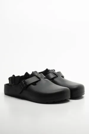 Biker Clogs Black