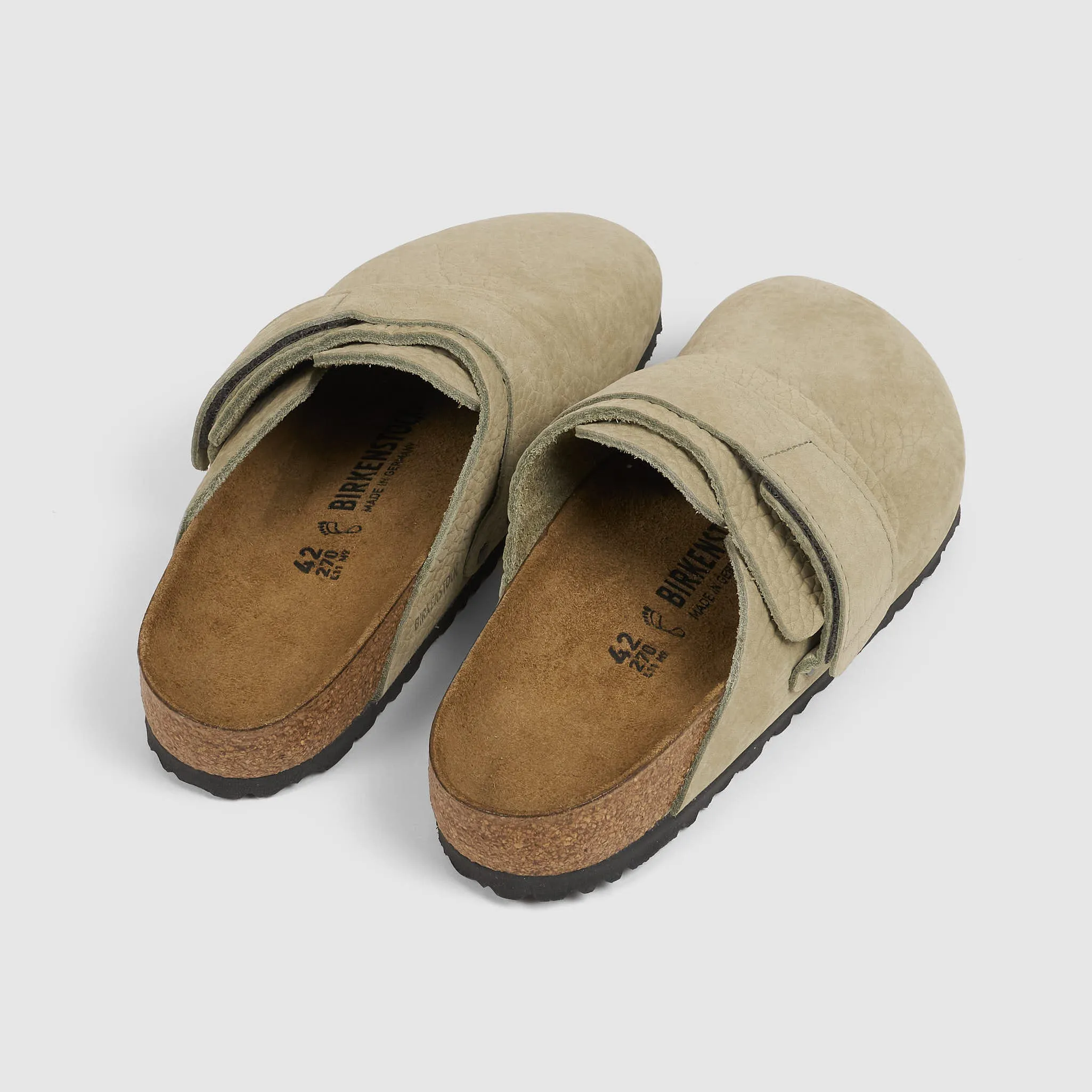 Birkenstock Nagoya Nubuck Leather Clogs