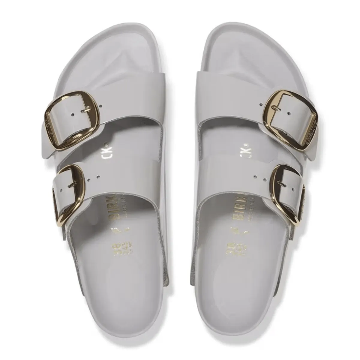 Birkenstock Women's Arizona Big Buckle High Shine Stone Coin