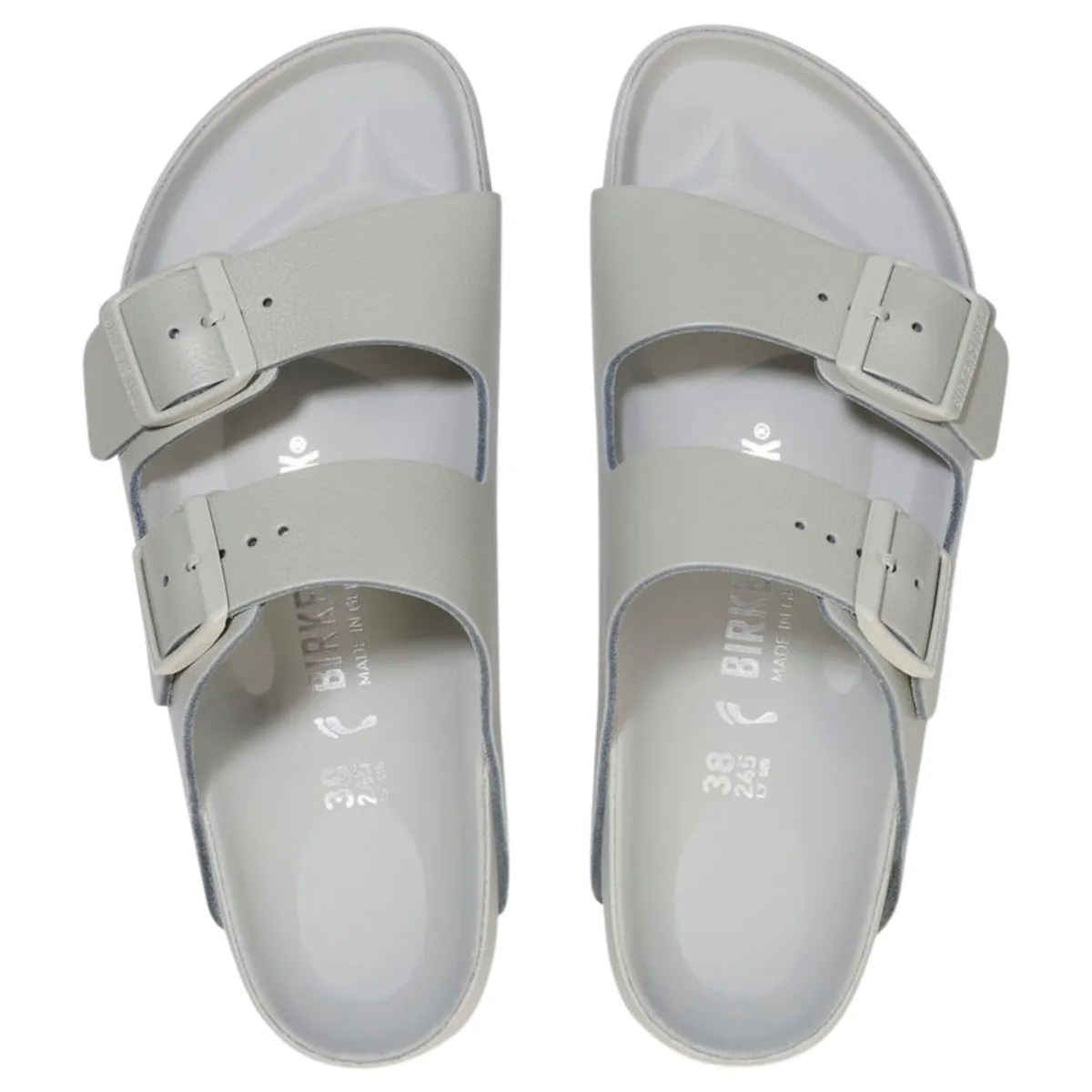 Birkenstock Women's Arizona Exquisite Mineral Grey Leather