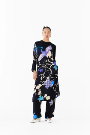 BLACK CRANE KURTA & PANTS CO-ORD