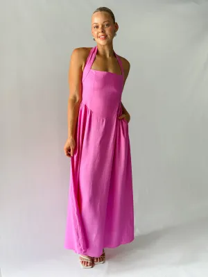 BLUSH MAXI DRESS