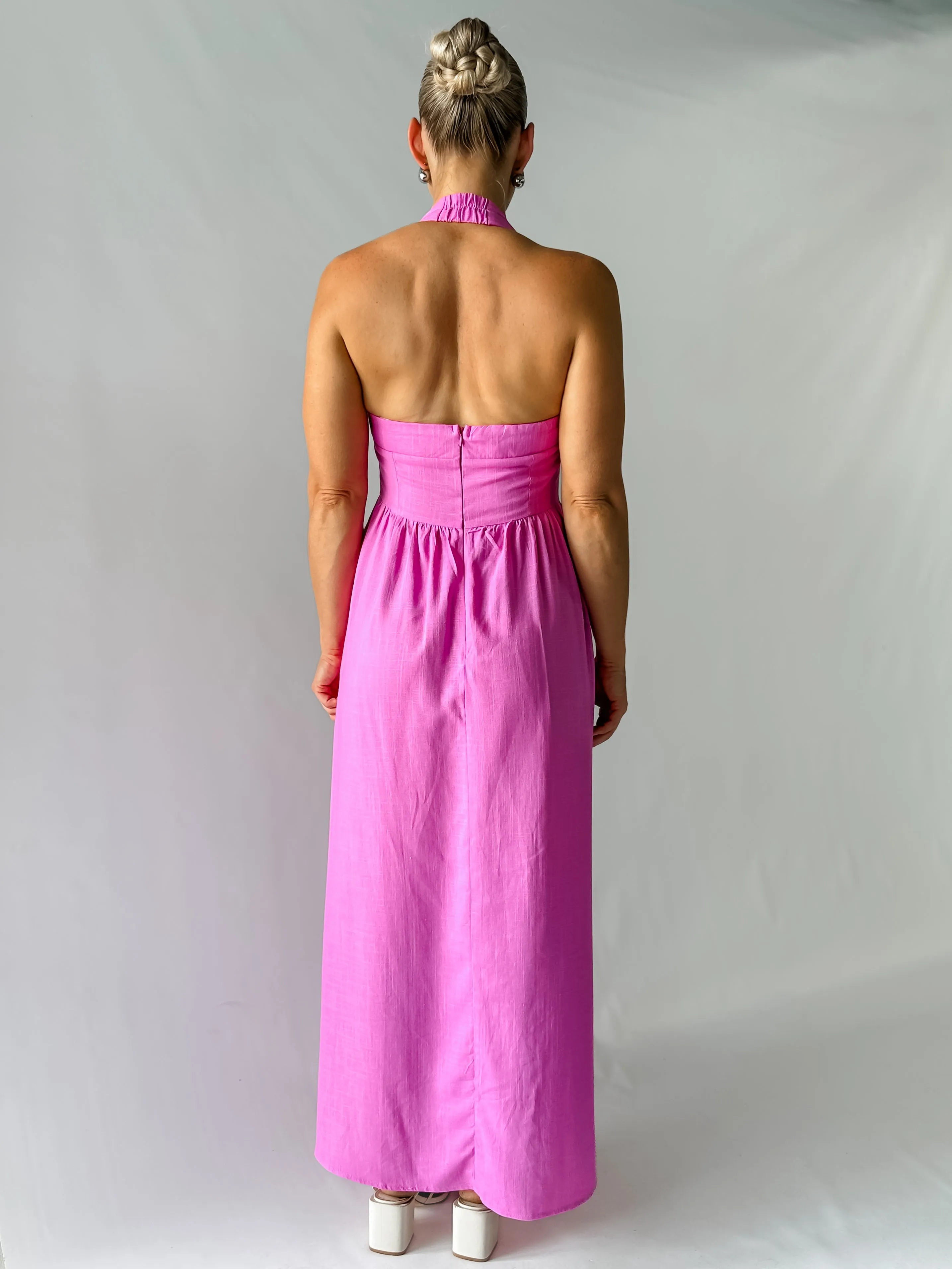 BLUSH MAXI DRESS