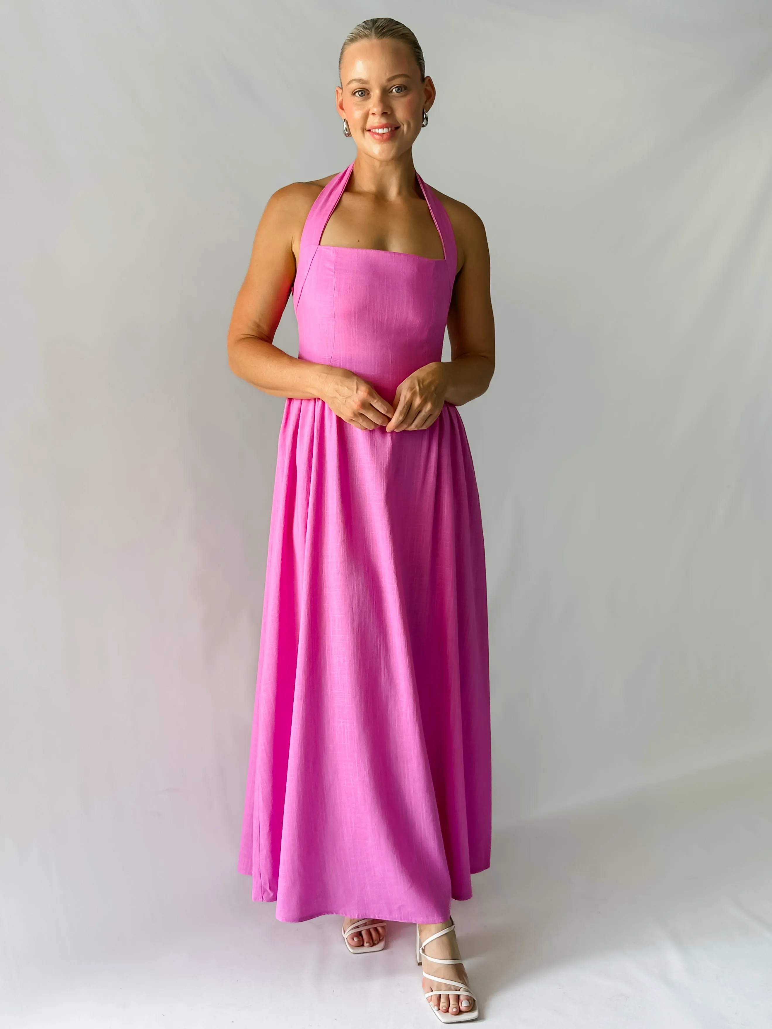 BLUSH MAXI DRESS
