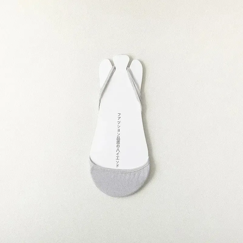 Boat Socks Slippers Female Colorful High Heels Socks Women Breathable Half Feet Socks  Invisible Socks