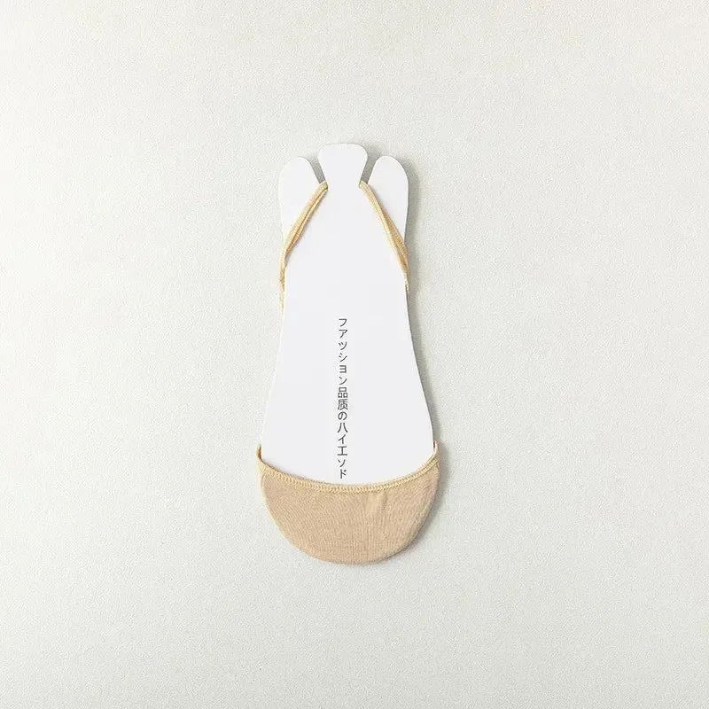 Boat Socks Slippers Female Colorful High Heels Socks Women Breathable Half Feet Socks  Invisible Socks