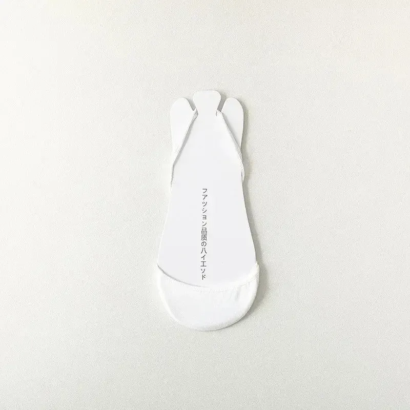 Boat Socks Slippers Female Colorful High Heels Socks Women Breathable Half Feet Socks  Invisible Socks