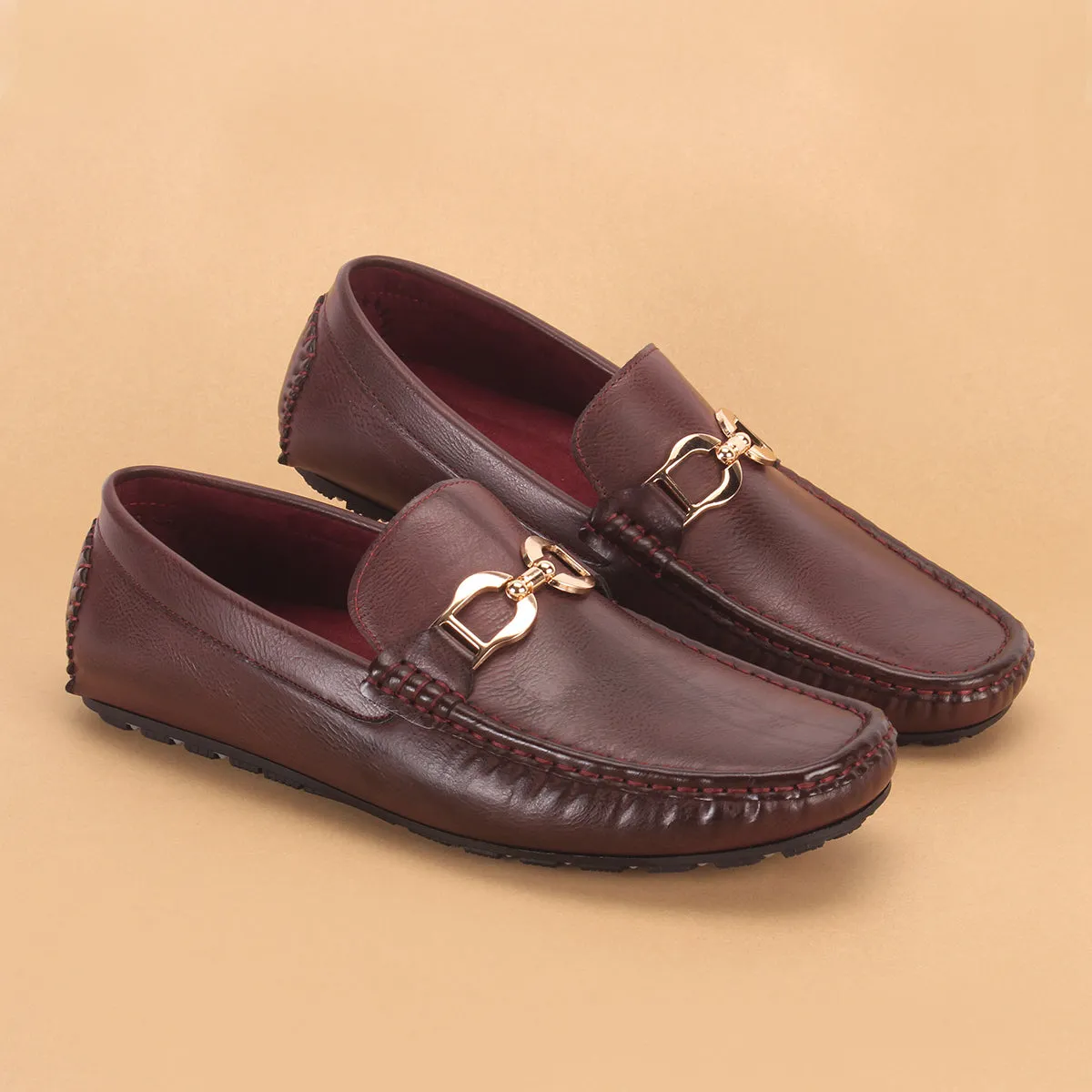 Boys "RIVERS" Slip On Moccasin Shoes