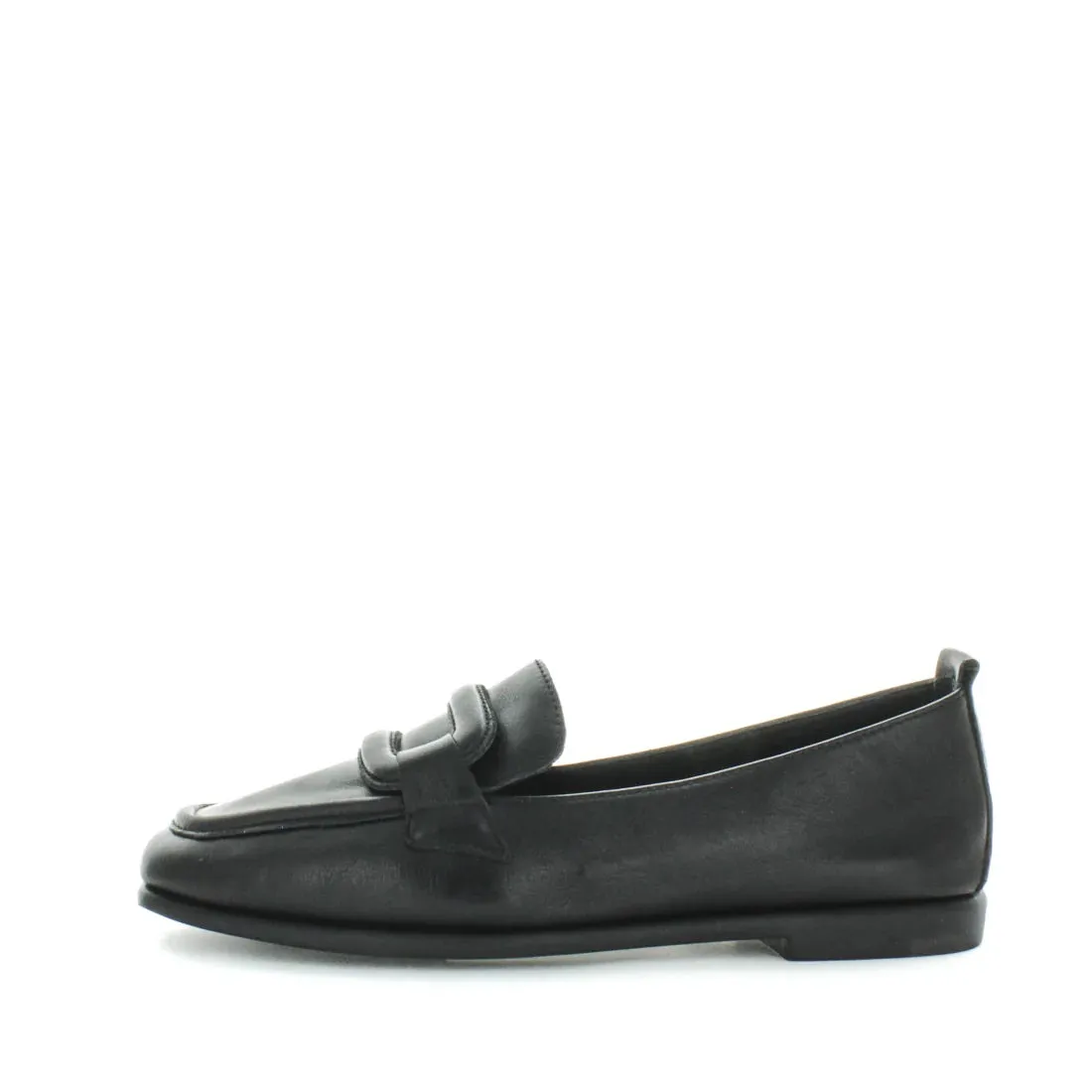 BRADLEY LEATHER LOAFER || BLACK