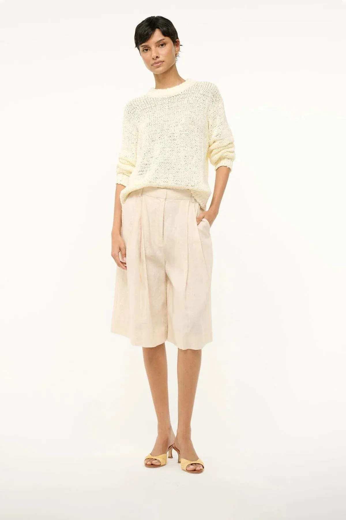 Brigitte Mule - Natural Raffia