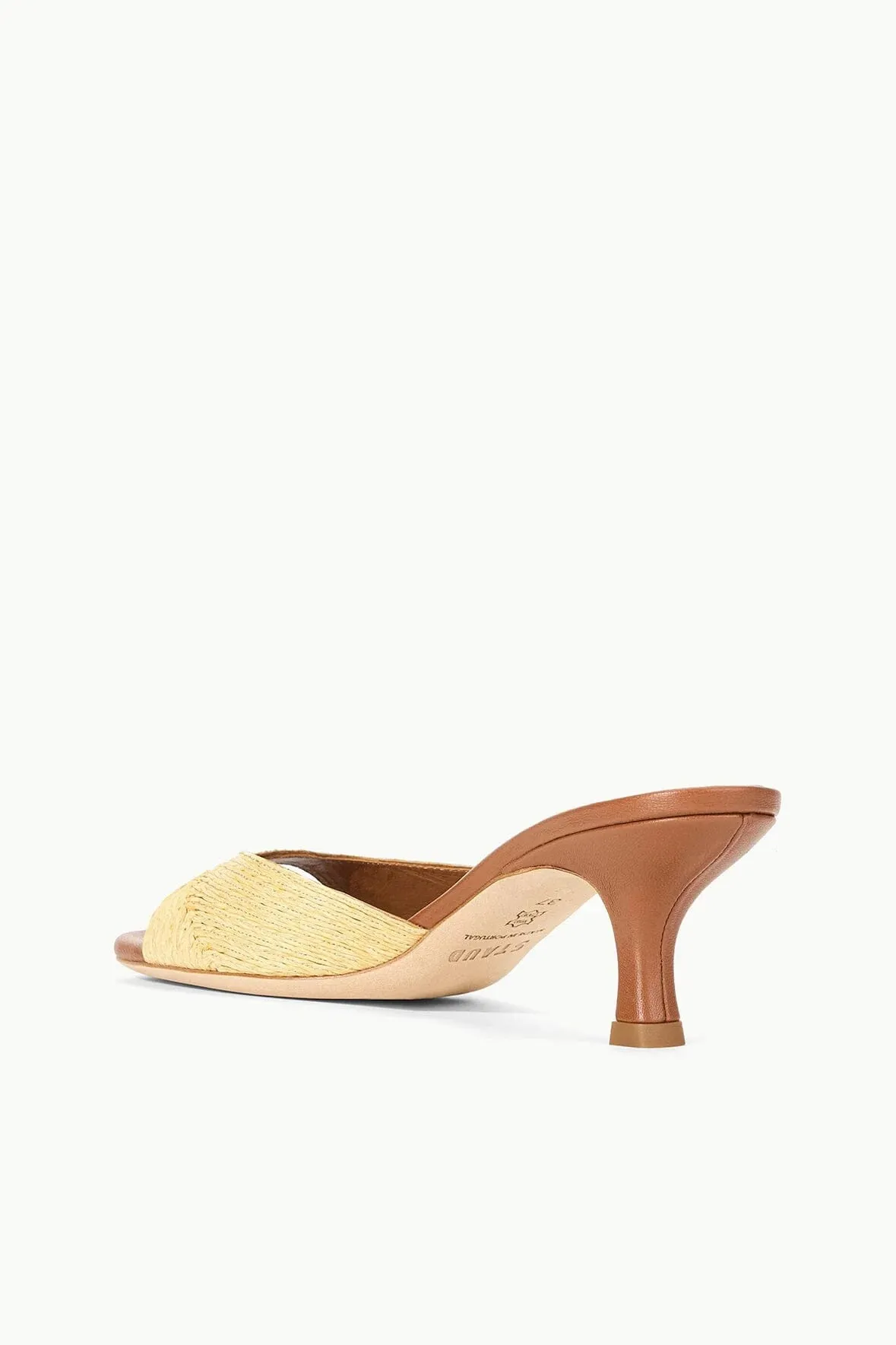 Brigitte Mule - Natural Raffia