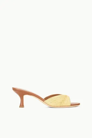 Brigitte Mule - Natural Raffia