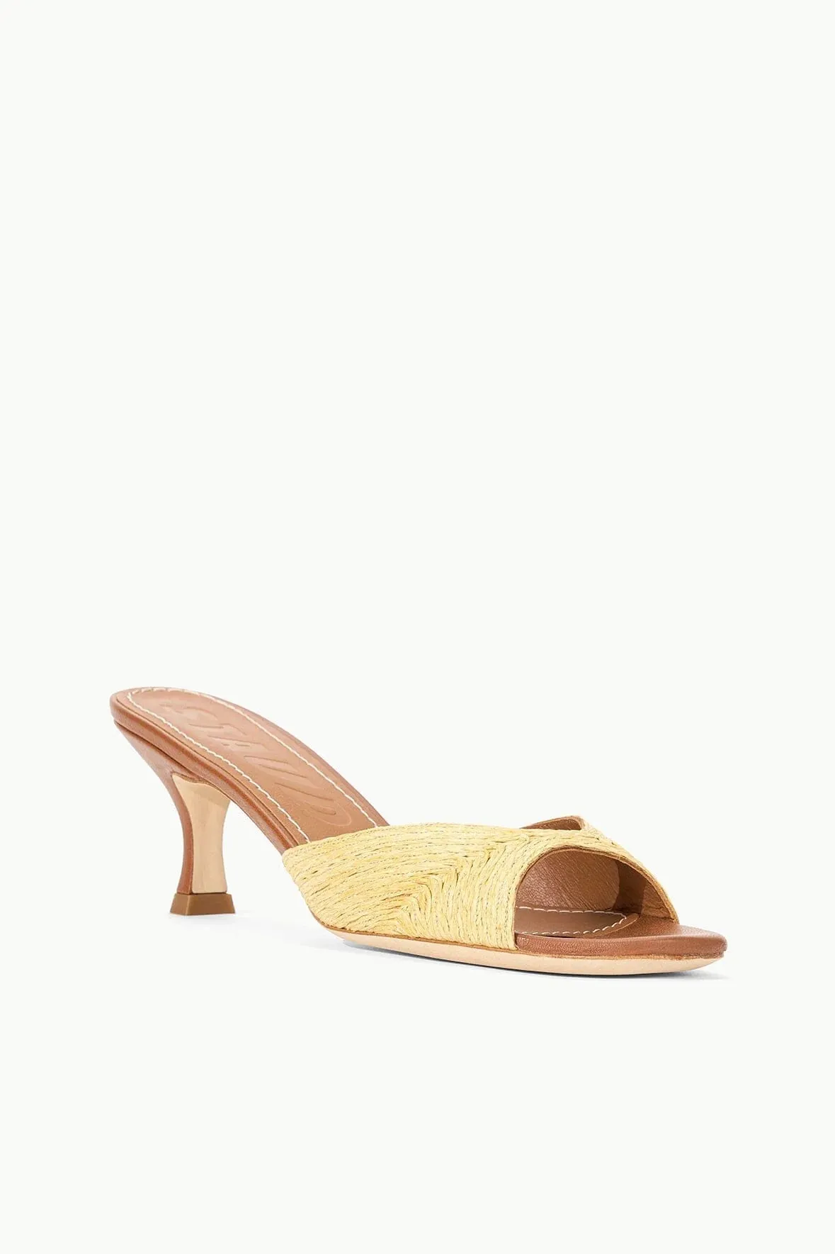 Brigitte Mule - Natural Raffia