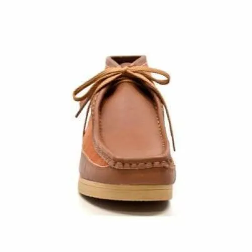 British Walkers New Castle Men's Tan Leather Ankle Boots