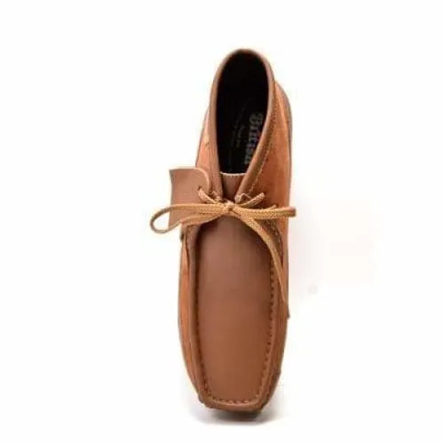 British Walkers New Castle Men's Tan Leather Ankle Boots