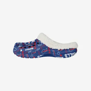Buffalo Bills Womens Sherpa Lined Logo Love Clog