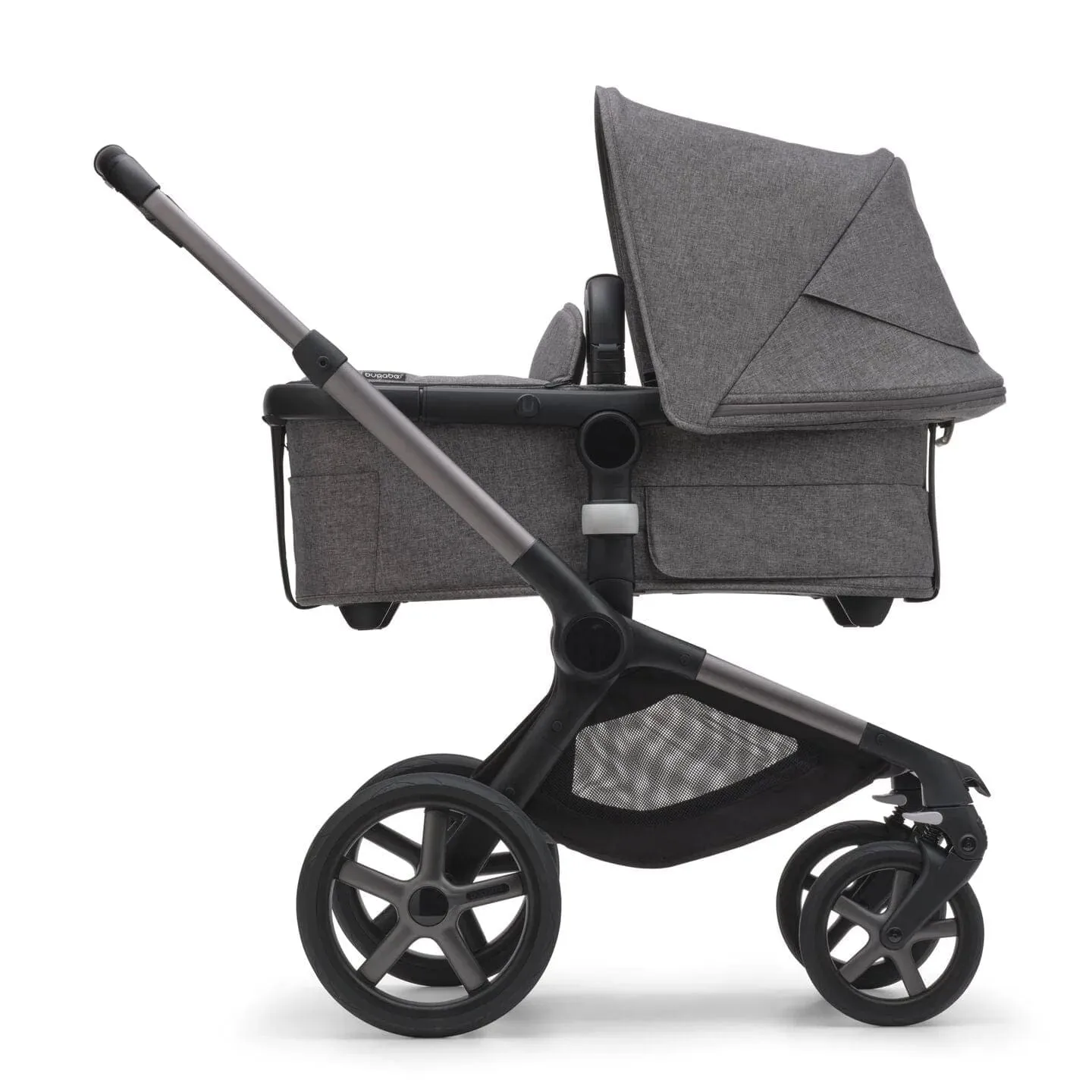 Bugaboo Fox 5, Pebble 360 PRO 2 and Base Travel System - Graphite/Grey Melange