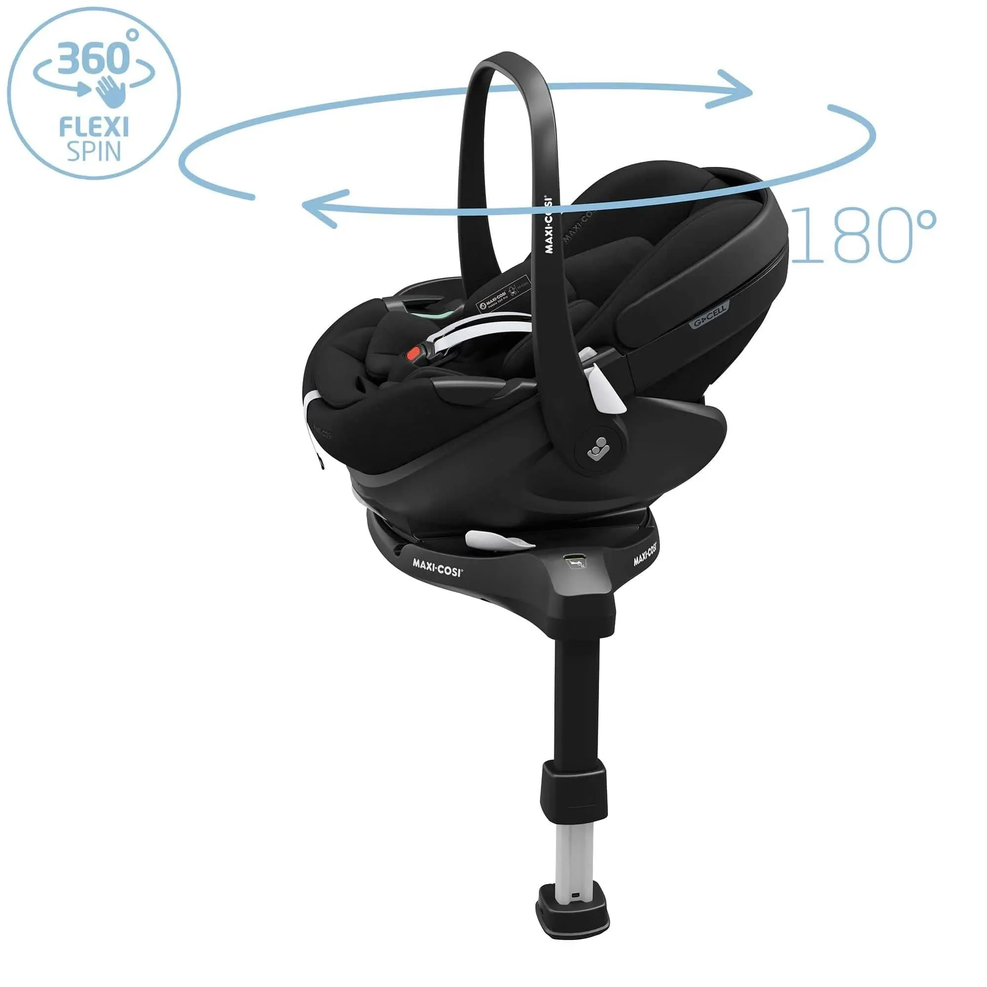 Bugaboo Fox 5, Pebble 360 PRO 2 Ultimate Travel System - Black/Midnight Black