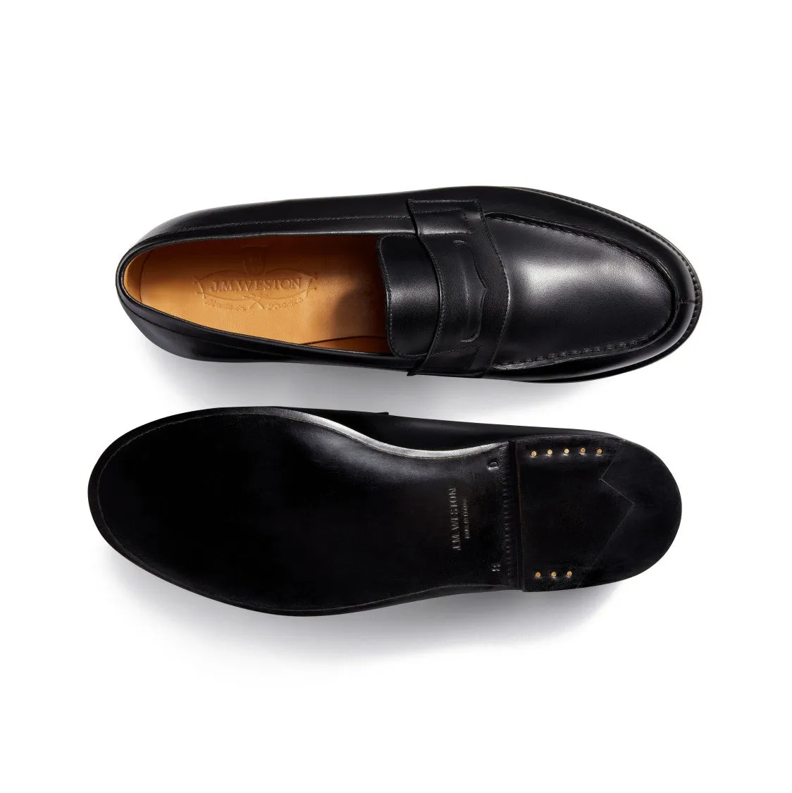 Calfskin Leather Moccasin Loafer With Goodyear Construction
