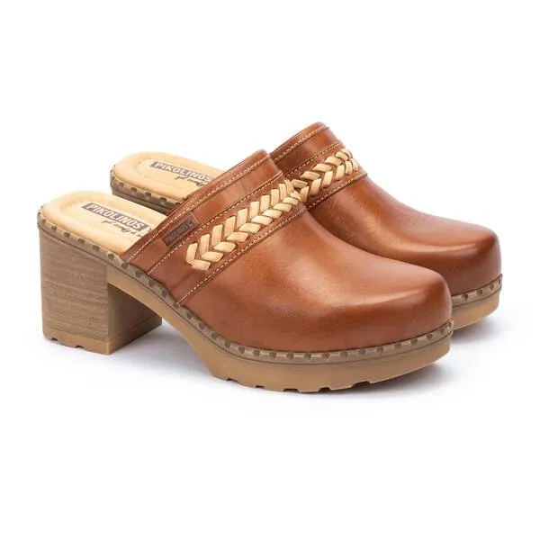 'Canarias' women's clog - Brown