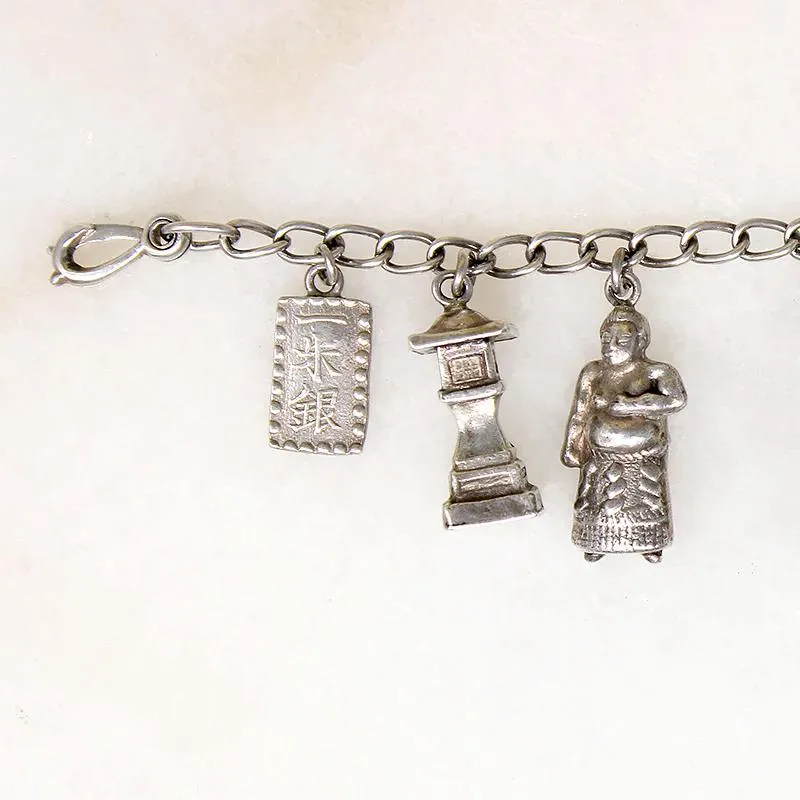 Carefully Curated Japanese Charm Bracelet