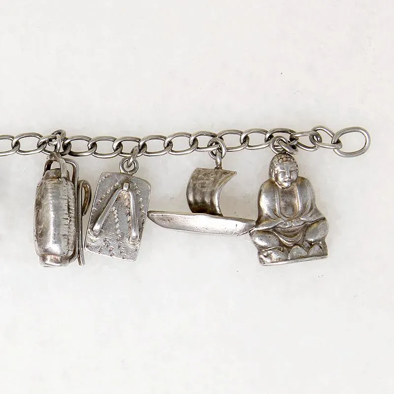 Carefully Curated Japanese Charm Bracelet