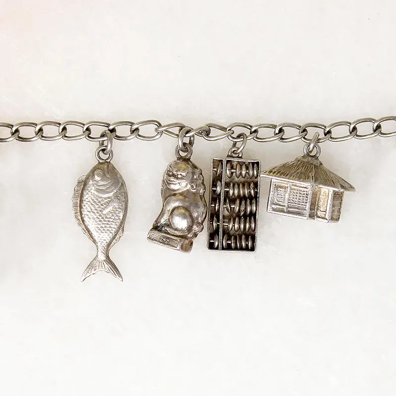 Carefully Curated Japanese Charm Bracelet