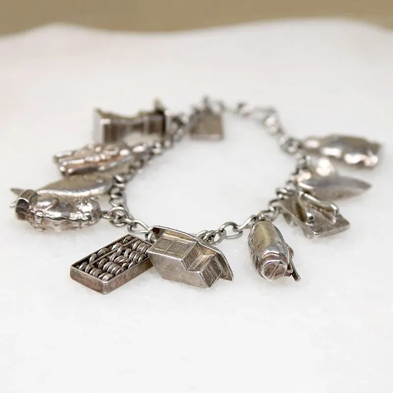 Carefully Curated Japanese Charm Bracelet
