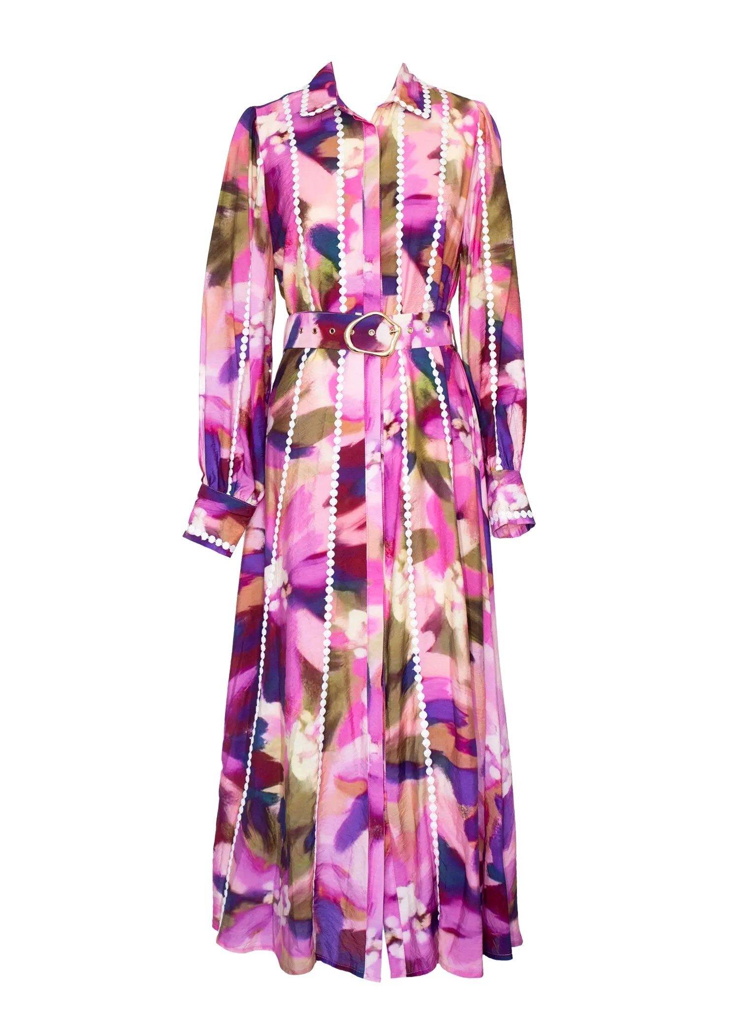Carlotta Maxi Dress - Orchid Floral