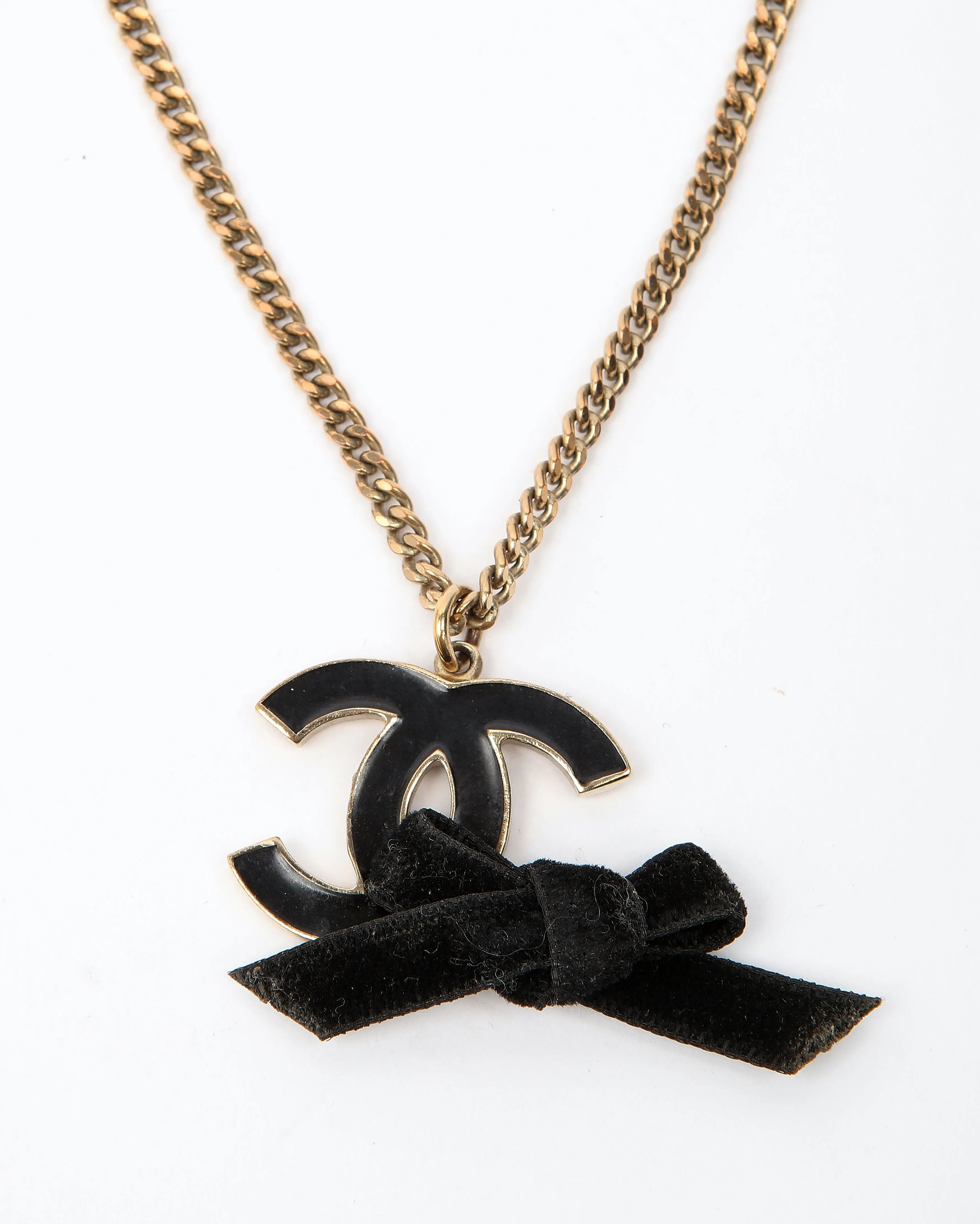 Chanel Antique Gold CC Interlocking Necklace